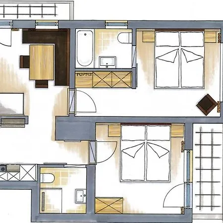 Διαμέρισμα Haus Ruetz Βέστεντορφ